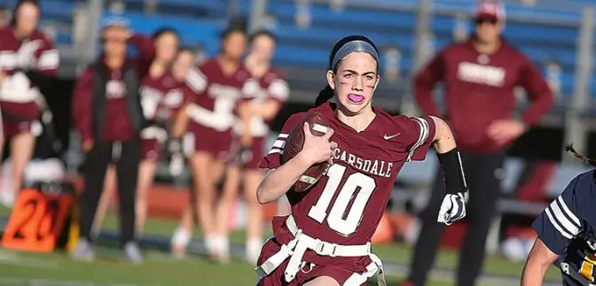 New Rochelle Hands Yorktown First Loss of Season in Flag Football Semifinals; Matchups Set for Saturday's Championships