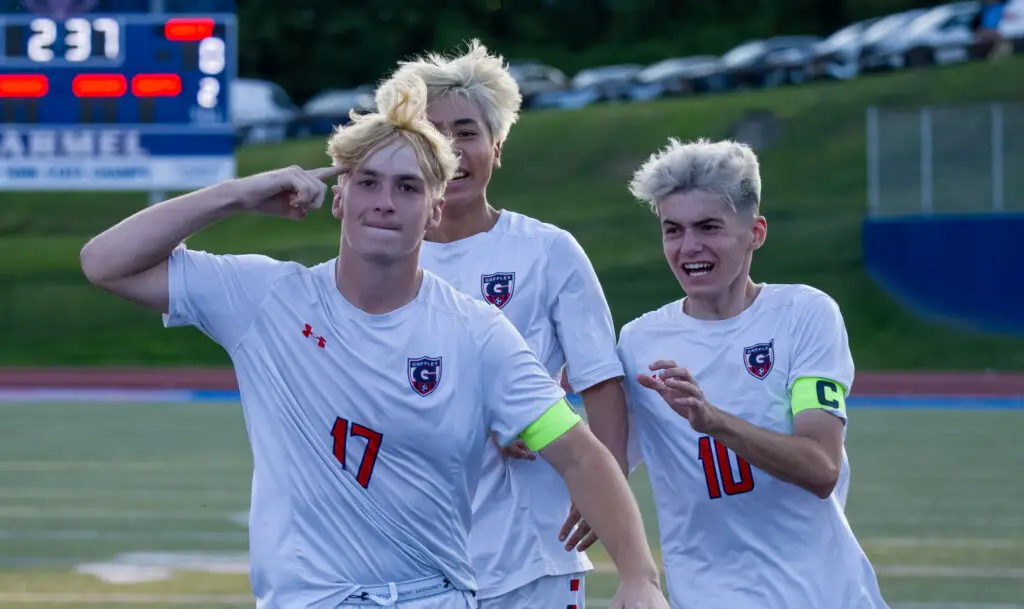 Greeley, Carmel play to 1-1 tie in boys soccer on a brilliant headers