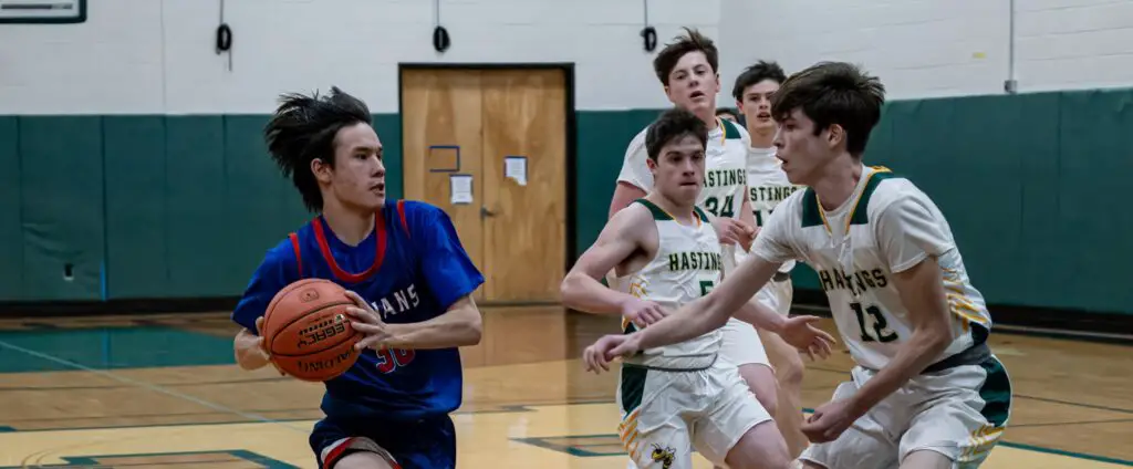 Blind Brook grinds out road win behind Taerstein double-double